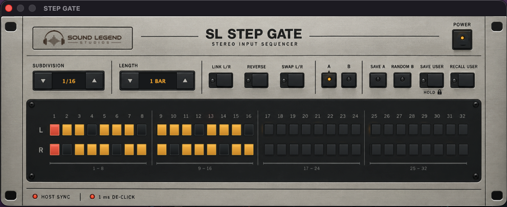 STEP GATE interface